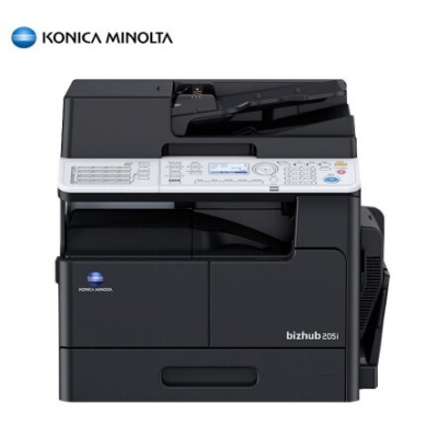 柯尼卡美能達 KONICA MINOLTA bizhub 205i A3黑白數碼復合機(雙面輸稿器+單紙盒）bizhub 206升級版免費安裝